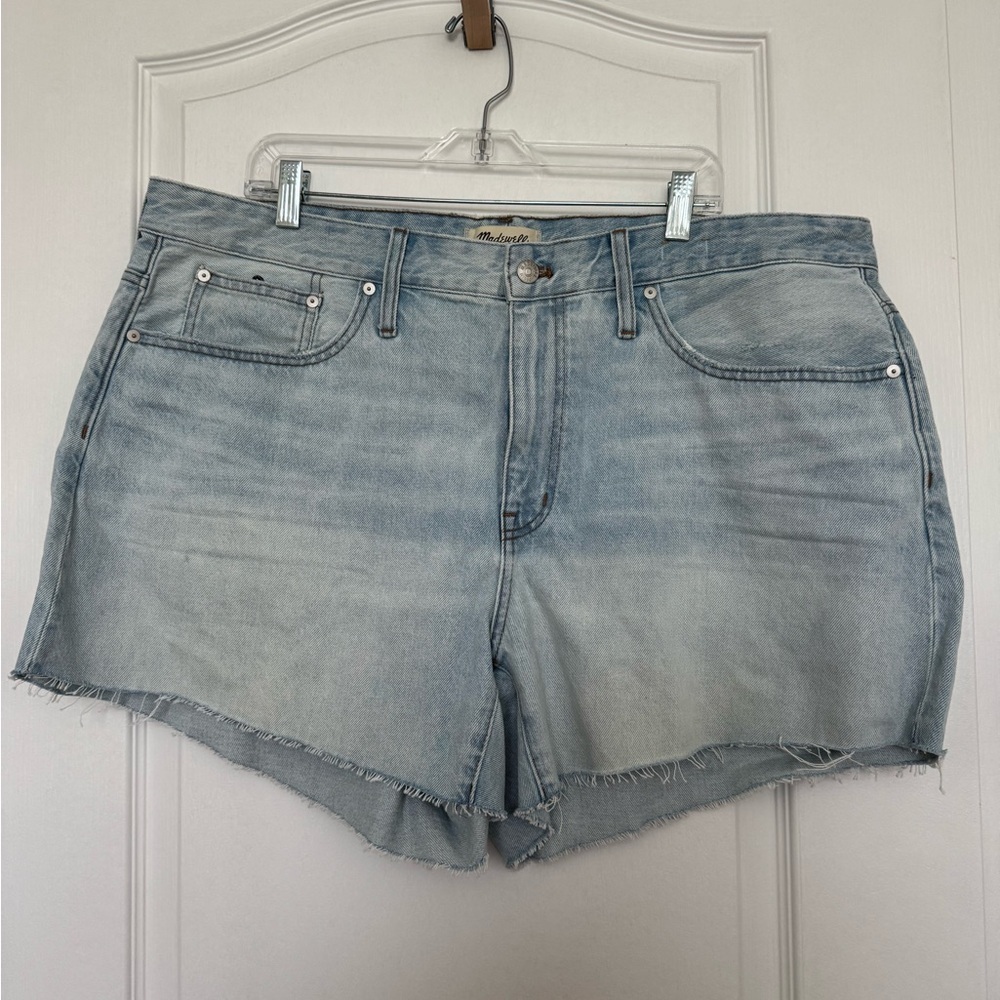Madewell Light Blue Jean Shorts